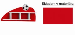 Police Football - 15 - červená - SKLADEM