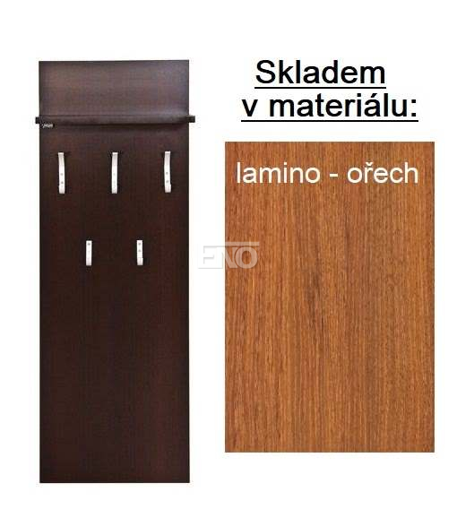 Věšák Omega - Ořech - SKLADEM