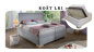 Postel Giardino a rošt LR1 - 160x200 s úložným prostorem