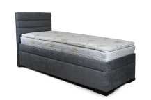 Boxspring Veneto - 90x200 s krátkým čelem - LEVÁ varianta