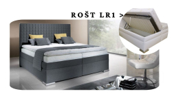 Postel Rialto a rošt LR1 - 180x200 s úložným prostorem