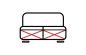 Postel Palladio bez úložného prostoru