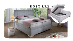 Postel Giardino a rošt LR2 - 180x200 s úložným prostorem