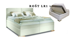 Postel Lucia a rošt LR1 - 180x200 s úložným prostorem